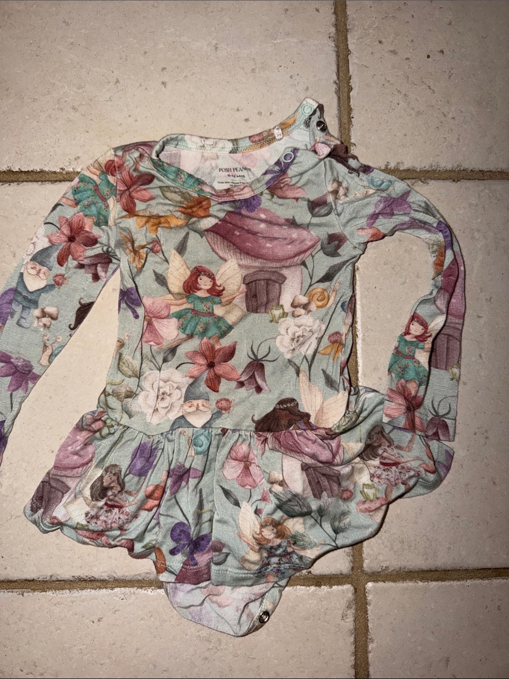 Posh Peanut Fairy Twirl Bodysuit 6-12 months